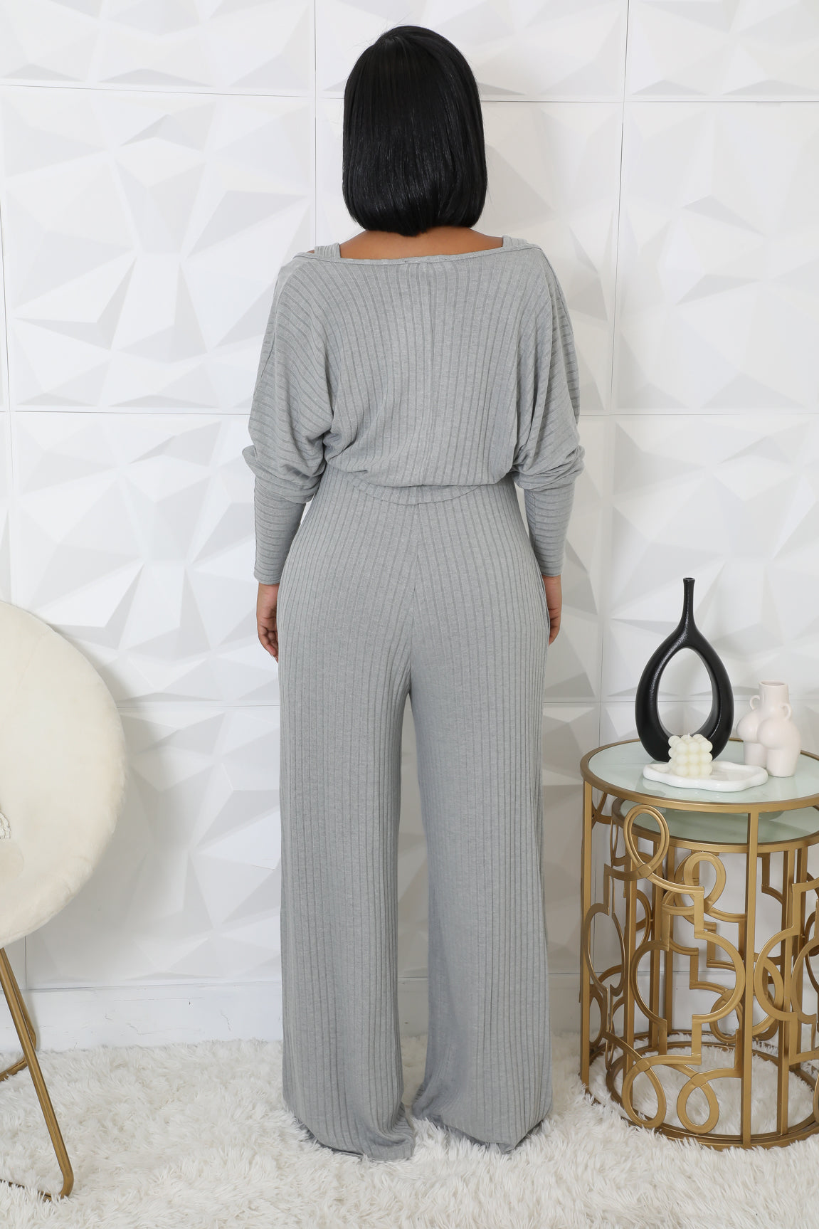 2 PIECE NEW STORY JUMPSUIT SET