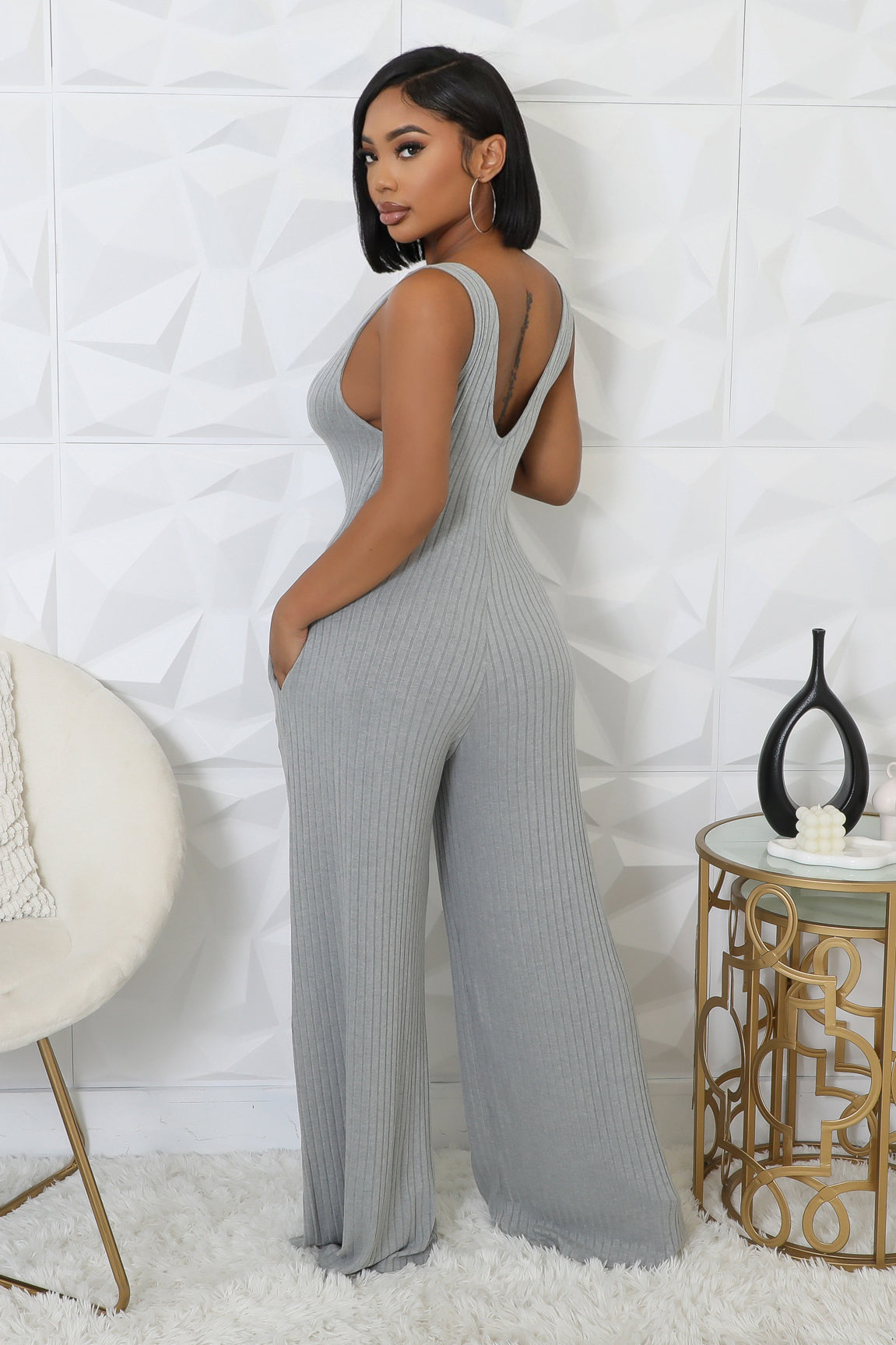 2 PIECE NEW STORY JUMPSUIT SET