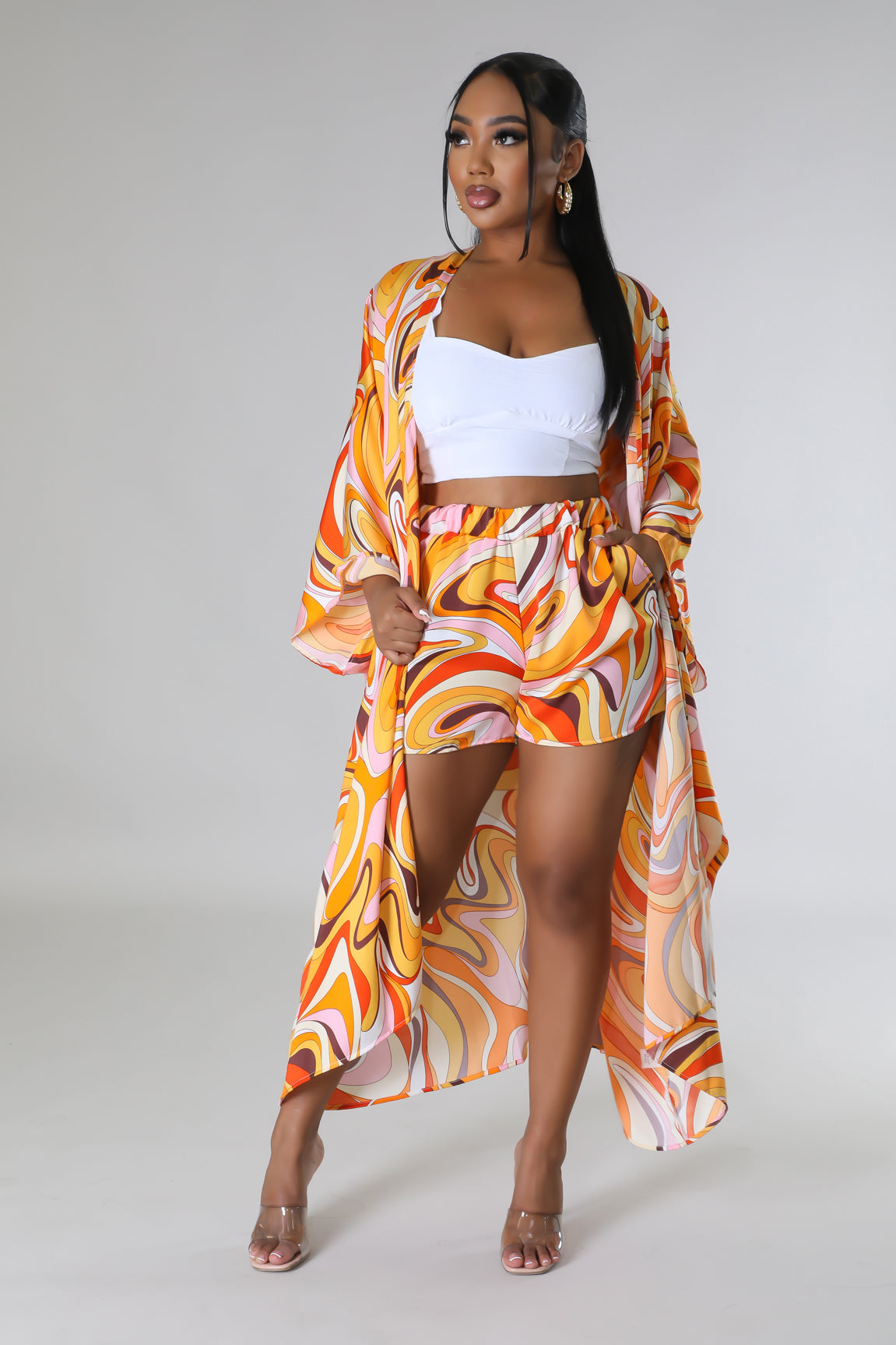 Italian Seaside Short Set