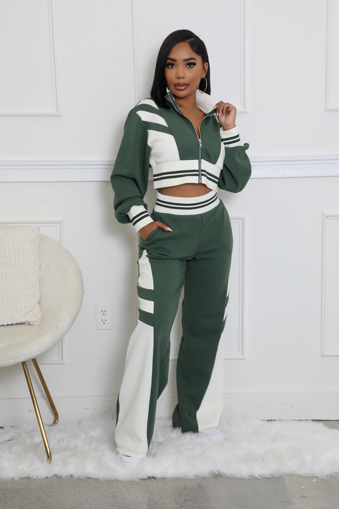 Know The Difference Pants Set