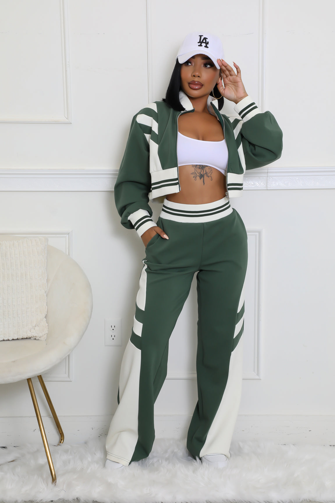 Know The Difference Pants Set