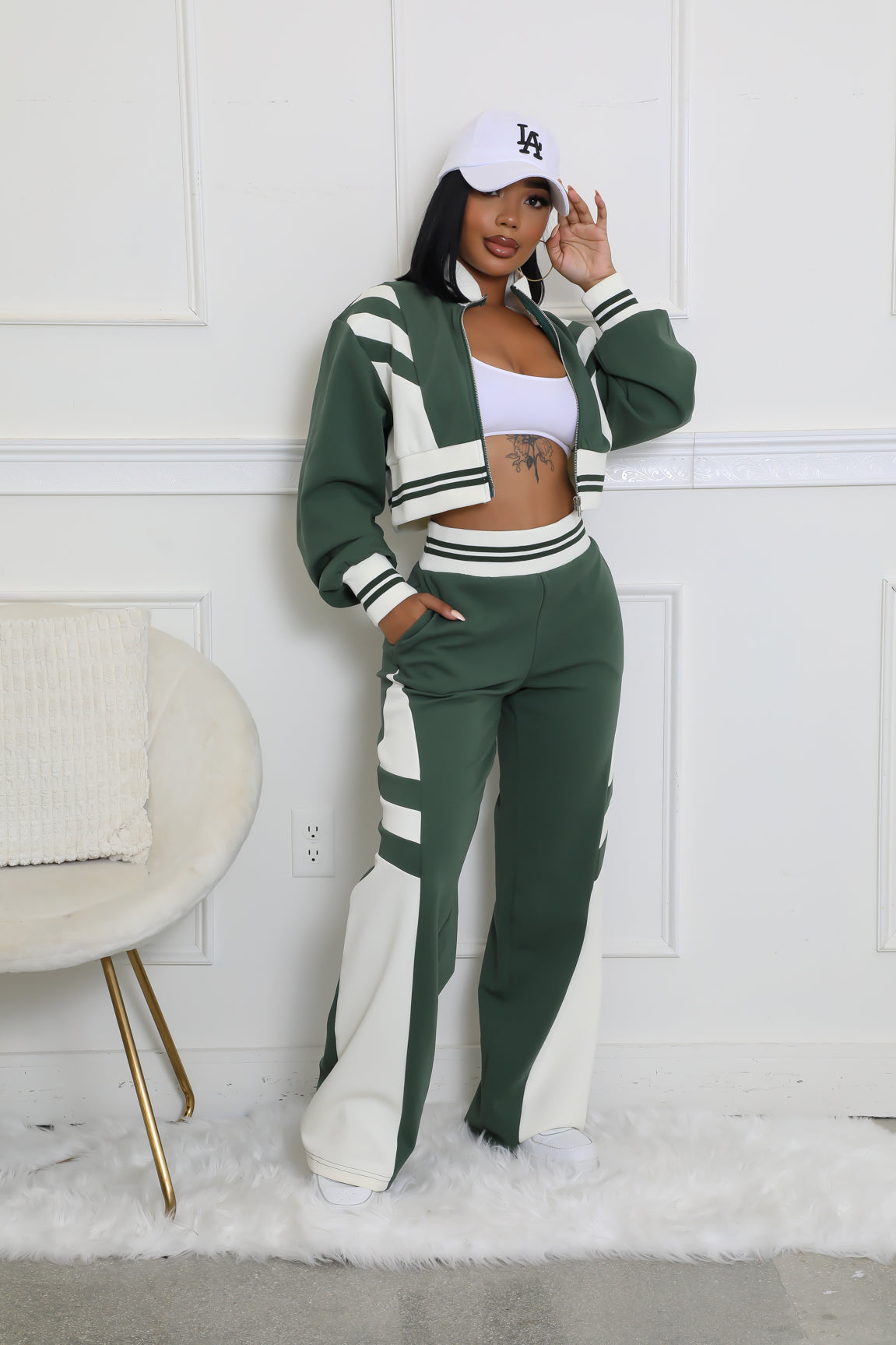 Know The Difference Pants Set