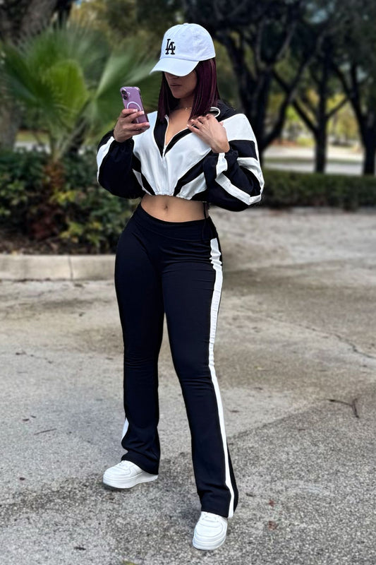 RUNNING LATE PANTS SET