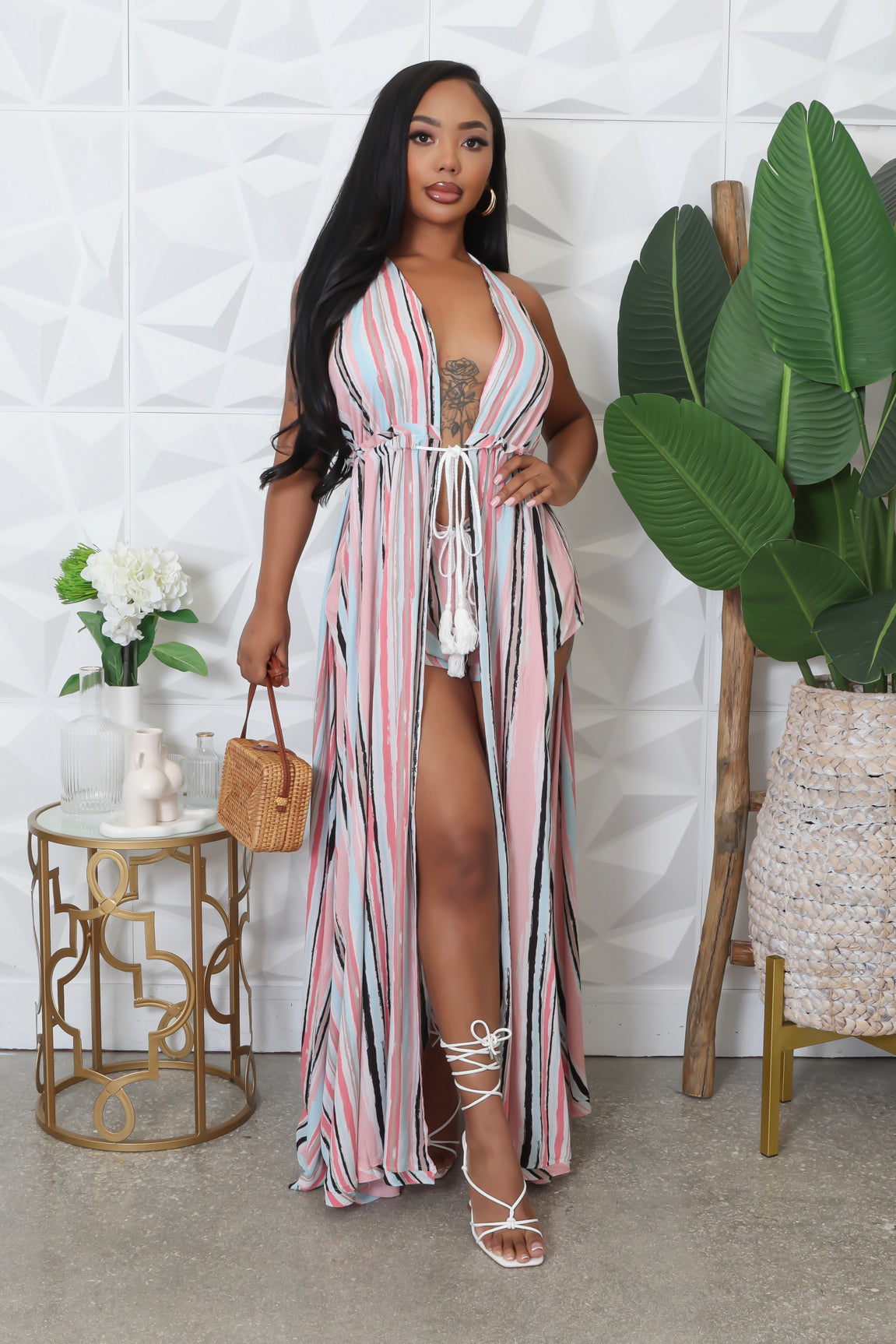 Aubry Cover Up Short Set