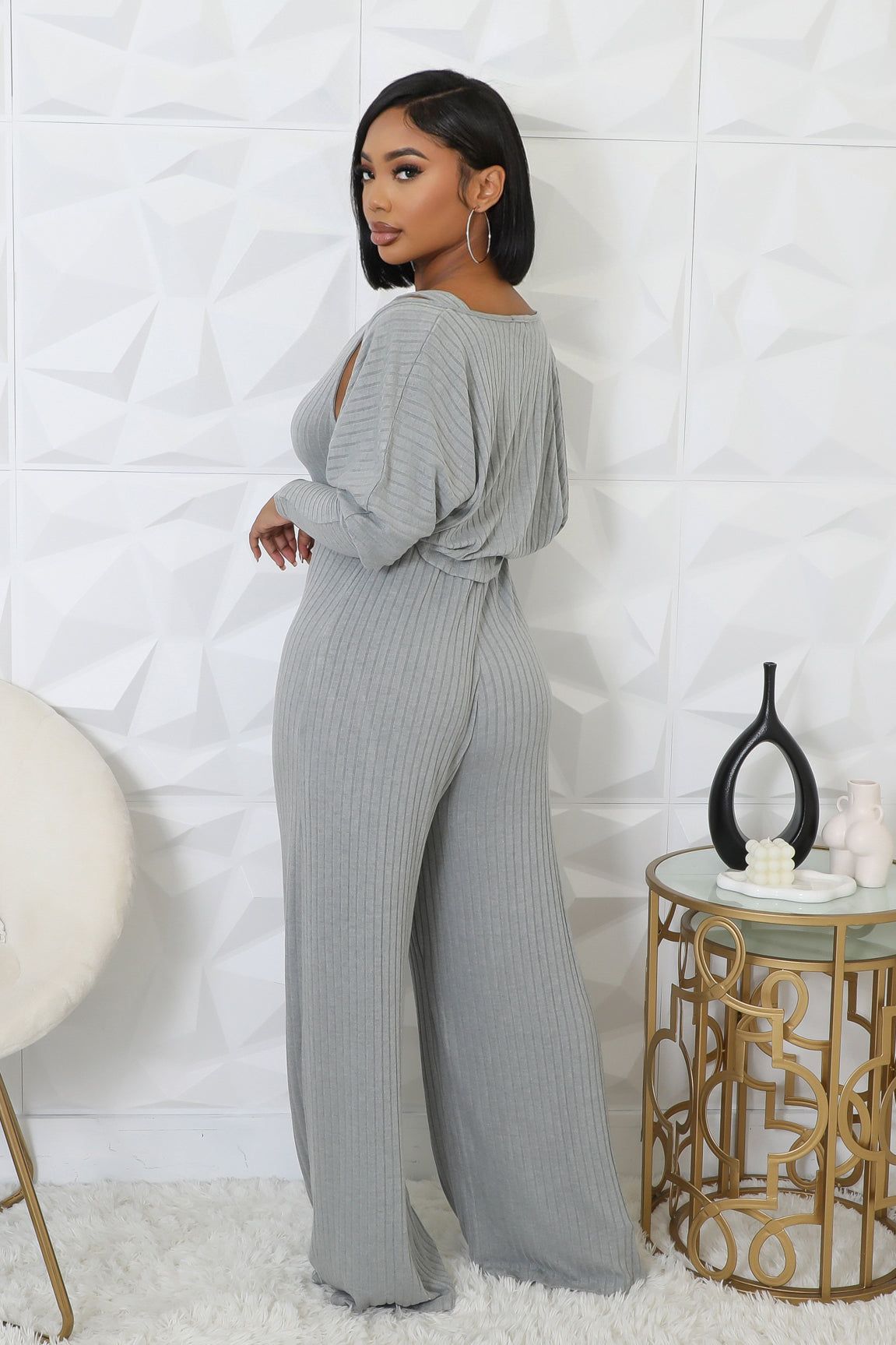 2 PIECE NEW STORY JUMPSUIT SET
