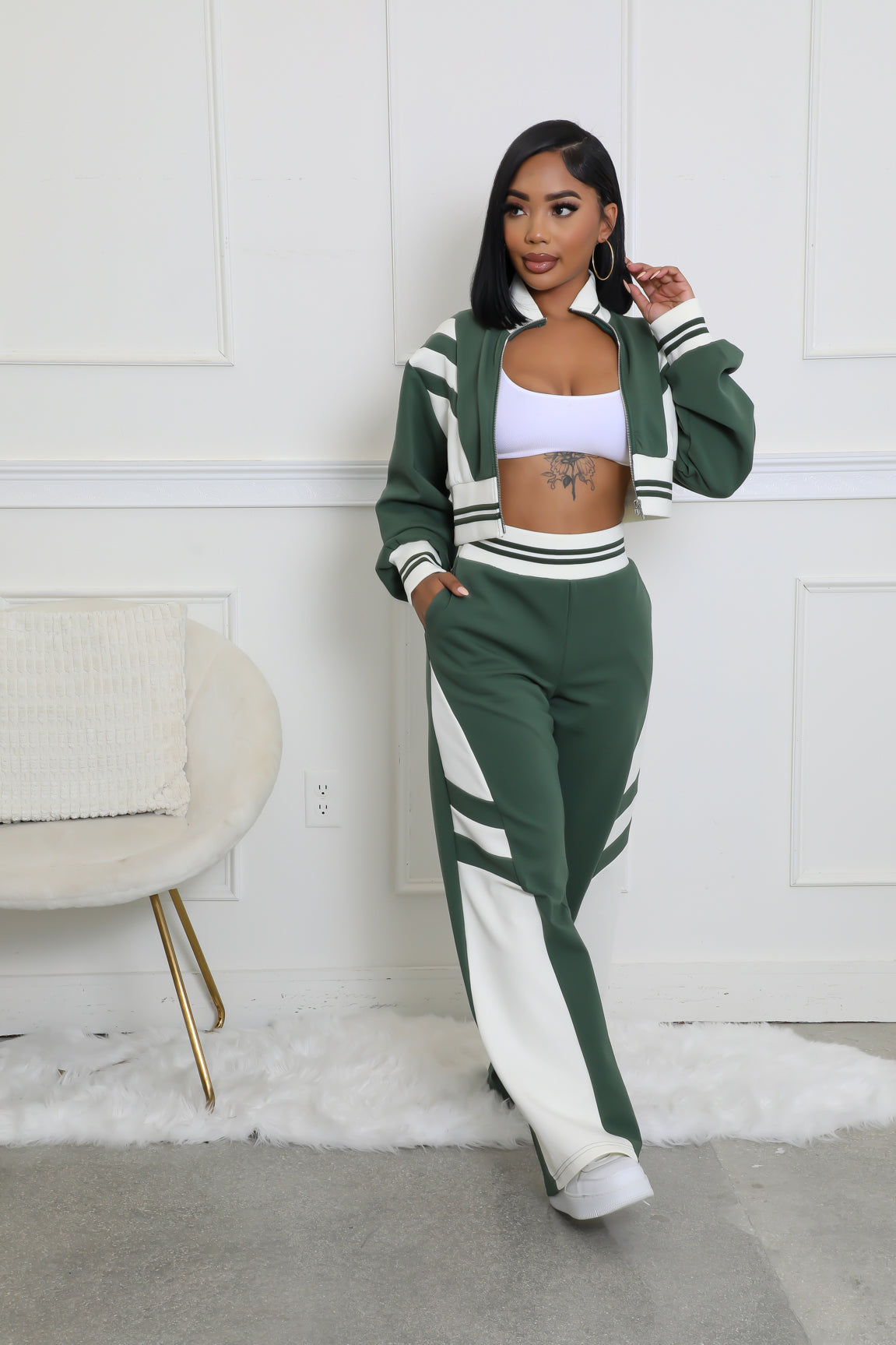 Know The Difference Pants Set