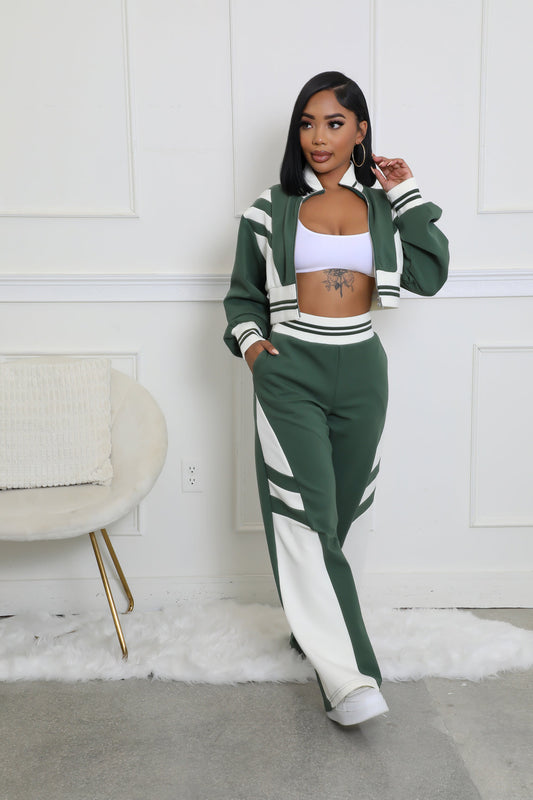 Know The Difference Pants Set